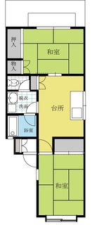 コーポサンシャインB-101号 間取図.jpg
